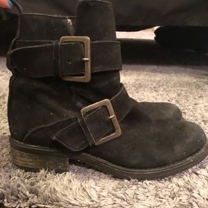 steve madden alick motorcycle bootie